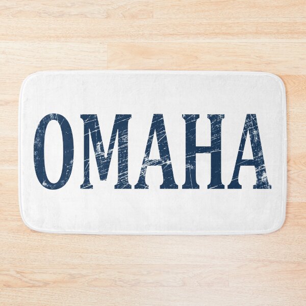 Item preview, Vintage Omaha with Distressed Grunge Background designed and sold by ittybittyowl.