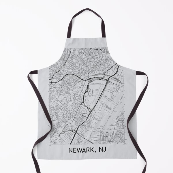 Item preview, Newark, NJ Topographical Map Grey designed and sold by PGHPhotoCo.