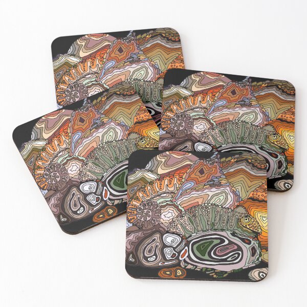 Item preview, A chameleons among agates designed and sold by Paulina Dabrowska-Dorozynska.