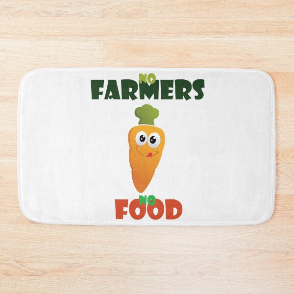 Item preview, NO FARMERS NO FOOD  Carrot designed and sold by yessir1981.