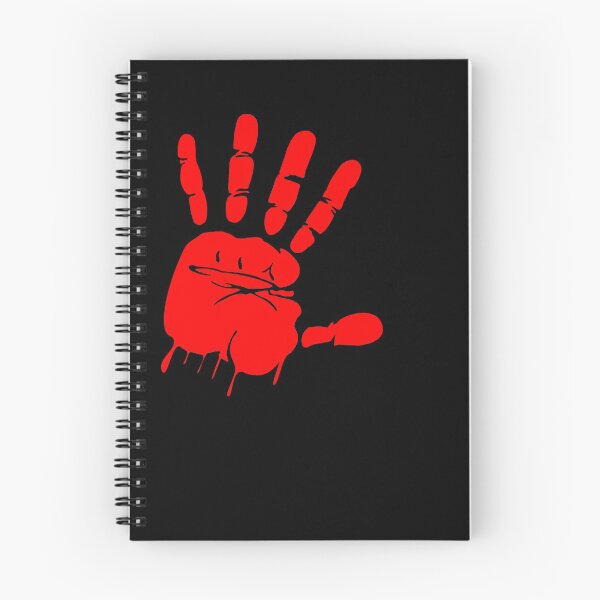 Item preview, MMIW - missing murdered indigenous women - Red hand dripping blood designed and sold by Deegital18.