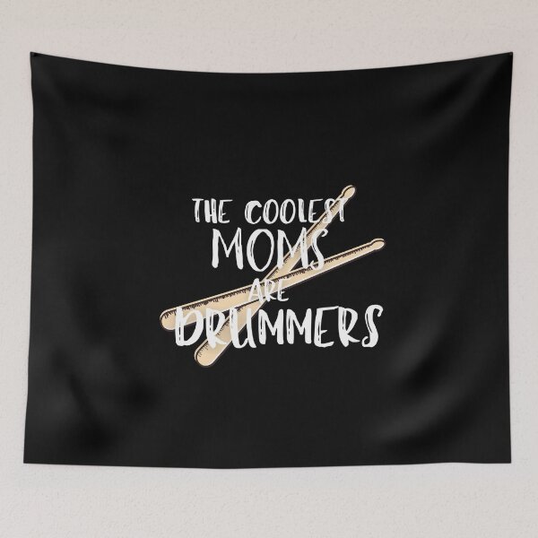 Item preview, The Coolest Moms are Drummers designed and sold by MixedBagMerch.