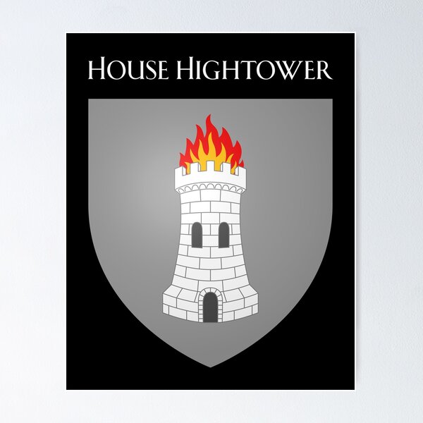 Item preview, House Hightower Coat of Arms Heraldry Sigil - A Song of Ice and Fire designed and sold by >> jonboydesigns.etsy.com.