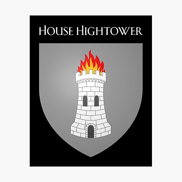 Item preview, House Hightower Coat of Arms Heraldry Sigil - A Song of Ice and Fire designed and sold by >> jonboydesigns.etsy.com.