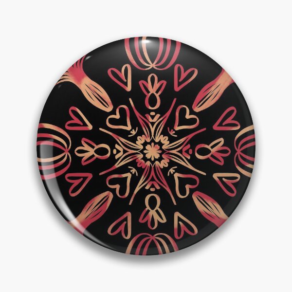 Item preview, Red and Yellow Mandala designed and sold by mavagraphics.