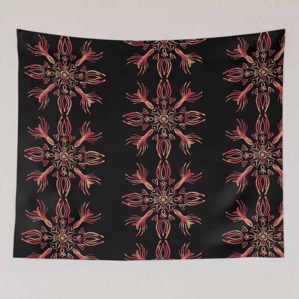 Item preview, Red and Yellow Mandala designed and sold by mavagraphics.