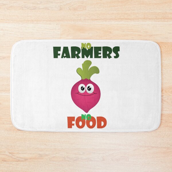 Item preview, NO FARMERS NO FOOD Radish designed and sold by yessir1981.