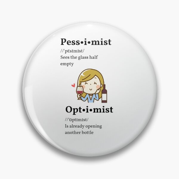Item preview, Pessimists v Optimists designed and sold by Artistinrome.