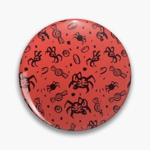 Item preview, Red spiders, black cute Halloween watercolor pattern, boo, witch, candy, bat, witch hat, pumpkin, latest Halloween bestselling, trending designed and sold by August-E.