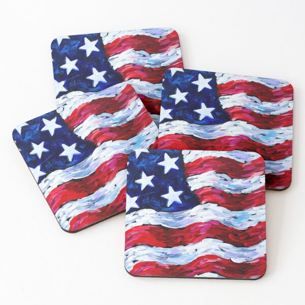 Item preview, USA Flag - Patriotic Artwork designed and sold by galina-art.