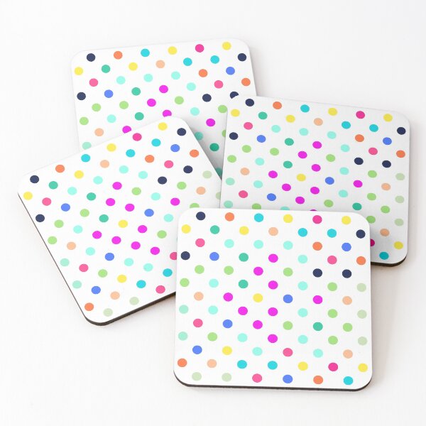 Item preview, Colorful Polka Dots Pattern designed and sold by cabgodfrey.