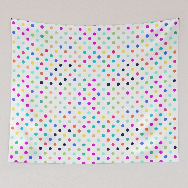 Item preview, Colorful Polka Dots Pattern designed and sold by cabgodfrey.