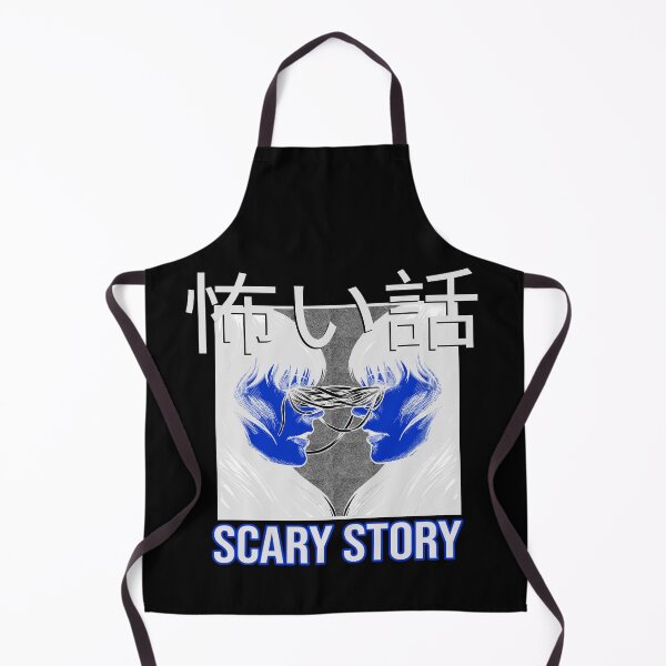 Item preview, Horror Manga Scary Story Japanese Kanji Calligraphy designed and sold by dreamofdenim.