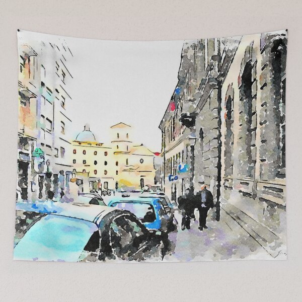 Item preview, Course with cathedral of Catanzaro designed and sold by Giuseppe Cocco.