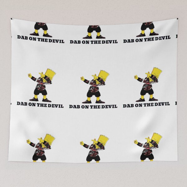 Item preview, Aesthetic "Dab on the Devil" Simpson Artwork designed and sold by The Lord's Love Line.