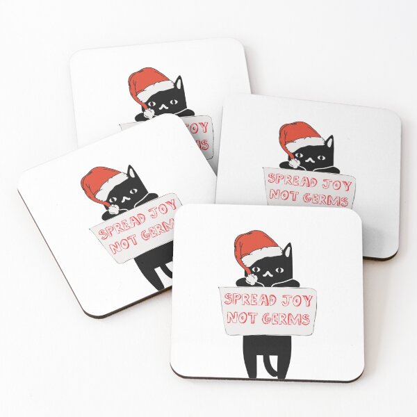 Item preview, Cat - Spread Joy Not Germs  designed and sold by creativepod.