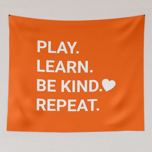 Item preview, Unity Day 2020 Great Anti Bullying Gift Play Learn Be Kind Repeat designed and sold by naworas.