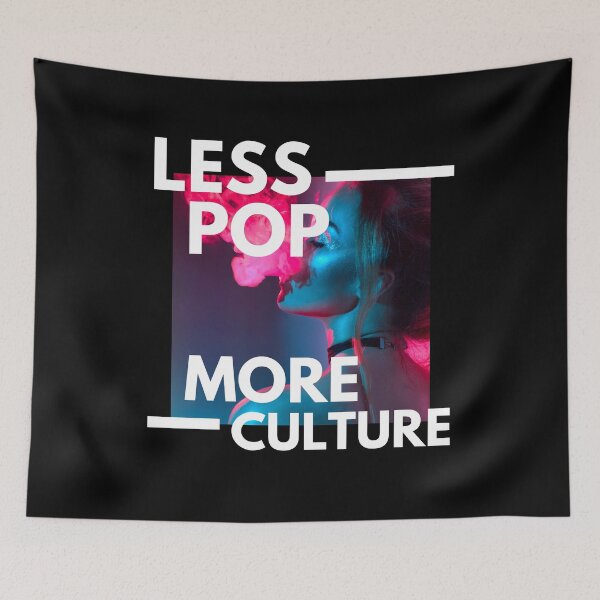 Item preview, Less Pop More Culture Abstract Pattern designed and sold by SAVWIS.