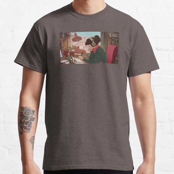 Lofi Study Girl Classic T-Shirt