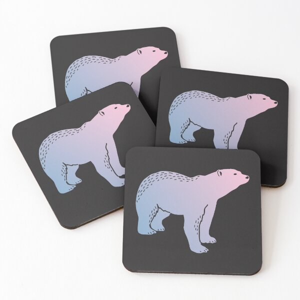 Item preview, Hued Polar Bear designed and sold by SmirkingDesigns.