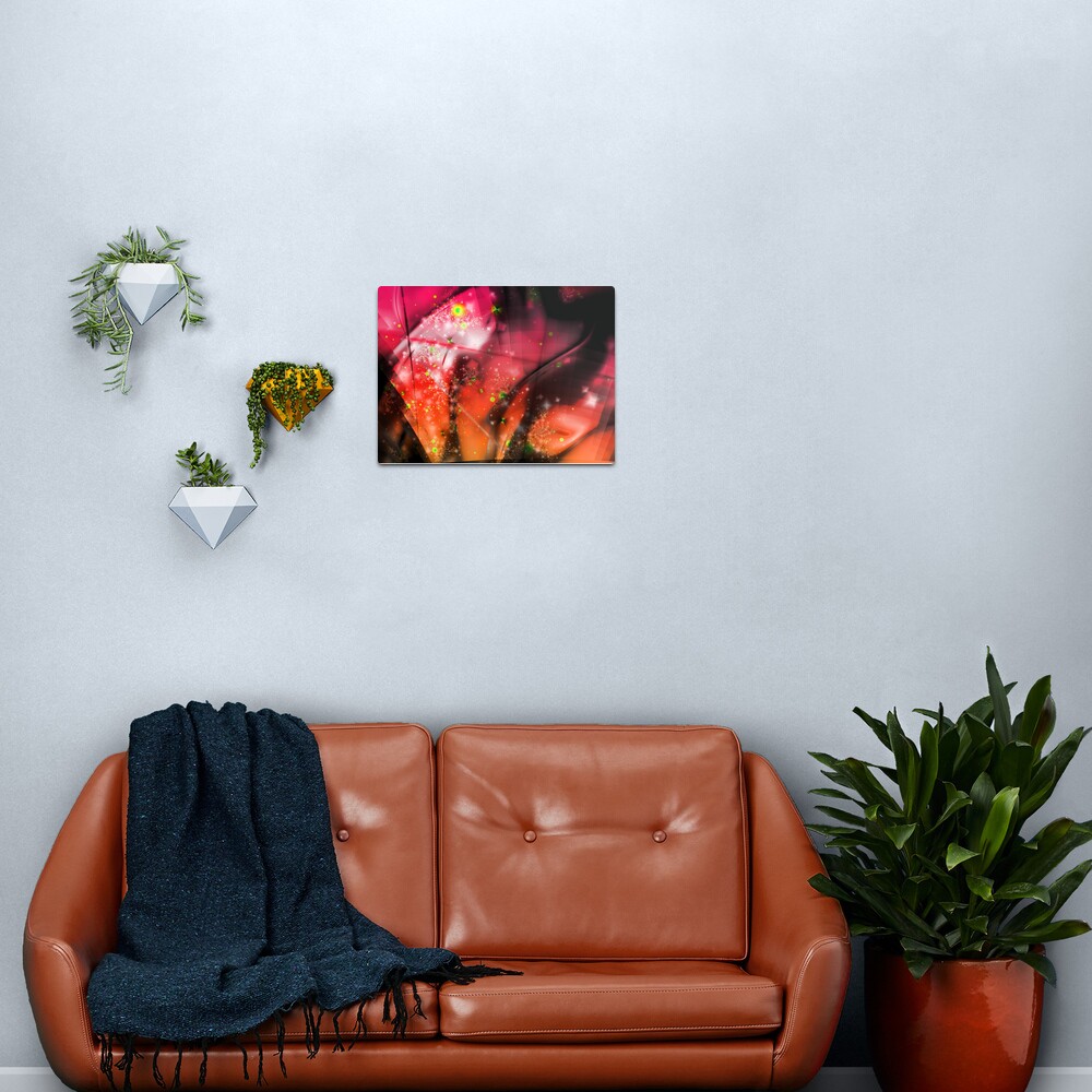 Pink Orange Dream Metal Print