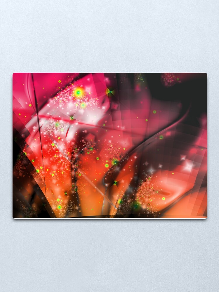 Alternate view of Pink Orange Dream Metal Print
