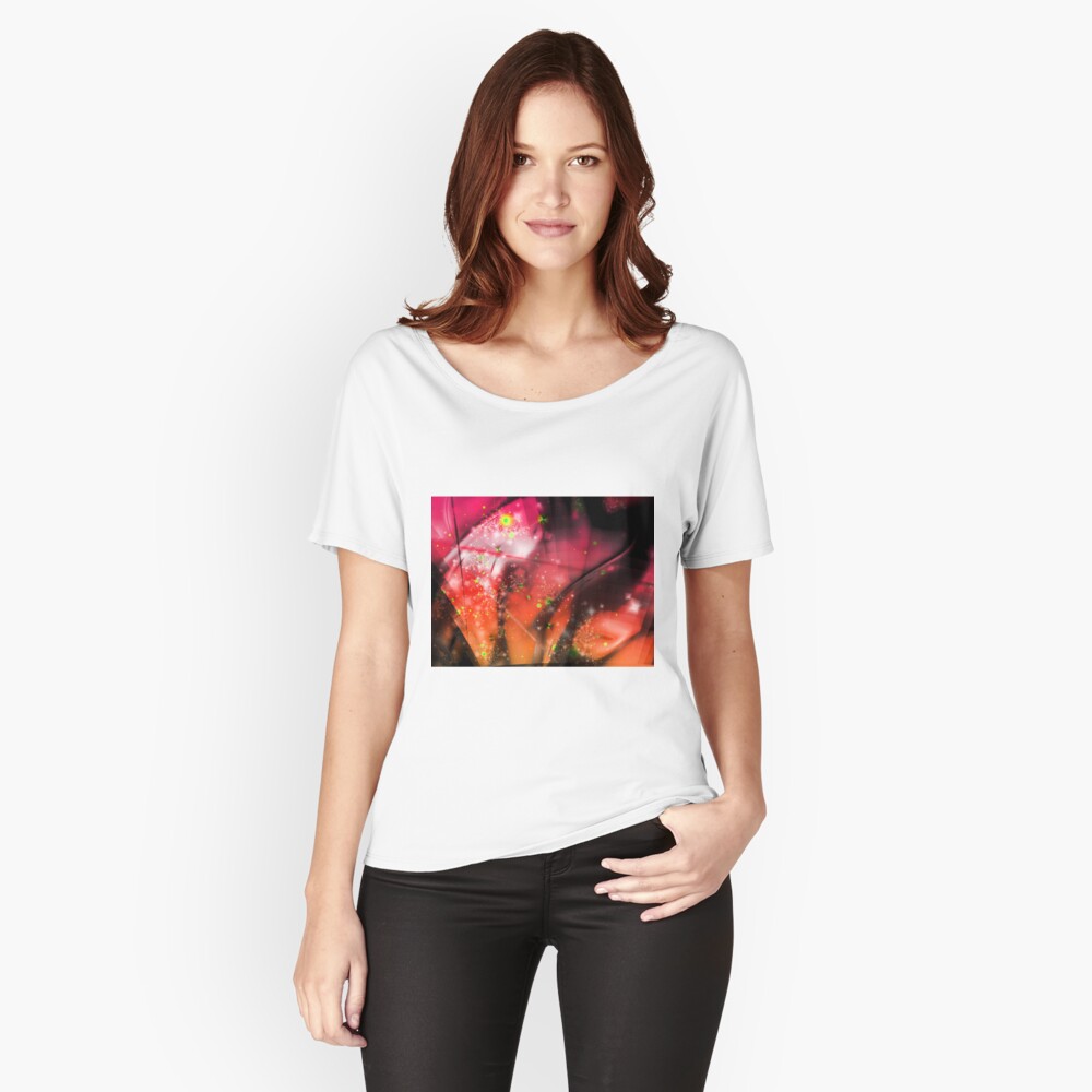Pink Orange Dream Relaxed Fit T-Shirt