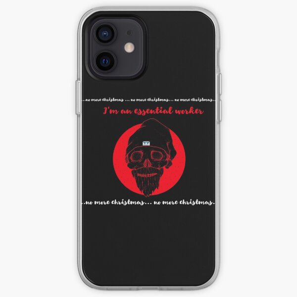 Santa was an essential worker iPhone Soft Case