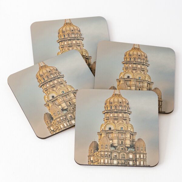 Item preview, Salvo Palace Exterior View, Montevideo, Uruguay designed and sold by DFLC Prints.