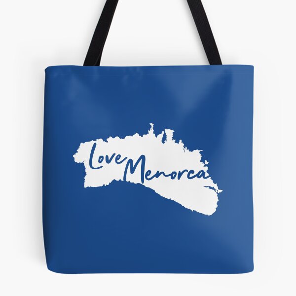 Item preview, Love Menorca - Menorca Silhouette Map Spain designed and sold by mgoo.