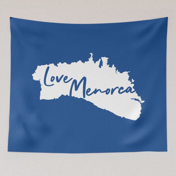 Item preview, Love Menorca - Menorca Silhouette Map Spain designed and sold by mgoo.