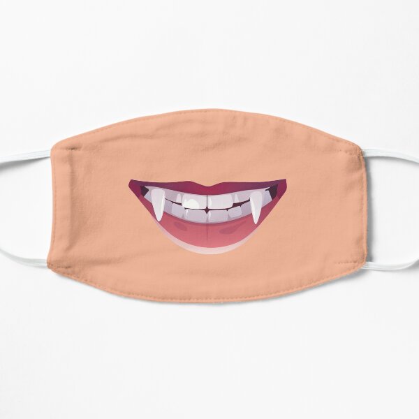 Vampire smiling Halloween mask Mask
