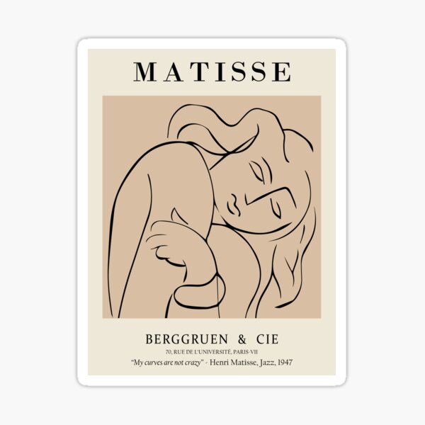 Item preview, Henri Matisse - Pasiphaë - Drawing of Sleeping Woman  designed and sold by artswag.