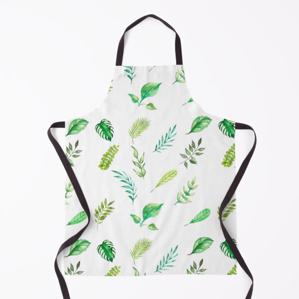 Item preview, Green filigree leaves - nice spring pattern designed and sold by ApArtPaintings.