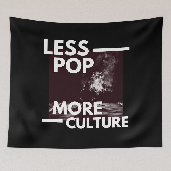 Item preview, Less Pop More Culture Abstract Pattern designed and sold by SAVWIS.