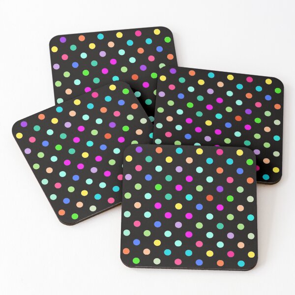 Item preview, Colorful Polka Dots Pattern designed and sold by cabgodfrey.