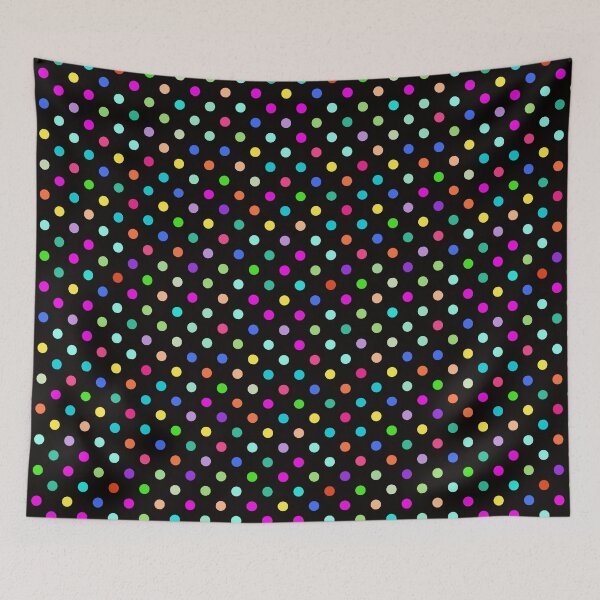 Item preview, Colorful Polka Dots Pattern designed and sold by cabgodfrey.
