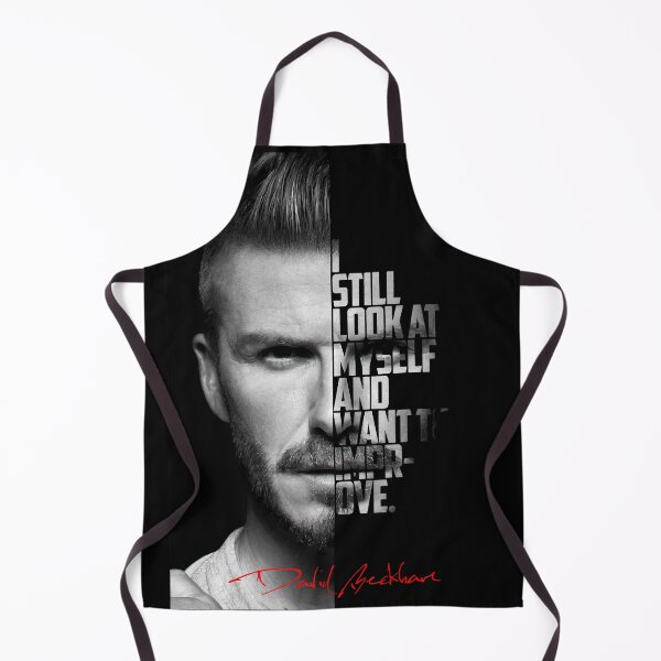 Item preview, Black and white David Beckham quote poster. designed and sold by Enea Kelo.