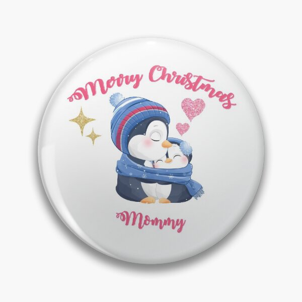 Artikelvorschau, Netter Pinguin Frohe Weihnachten-Frohe Weihnachten Mama entworfen und verkauft von env1nada.
