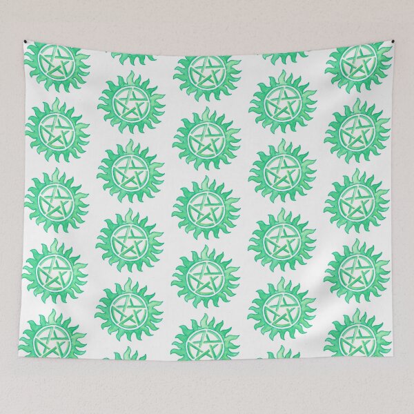 Item preview, Green Supernatural Anti-Possession Symbol designed and sold by FanartAft.