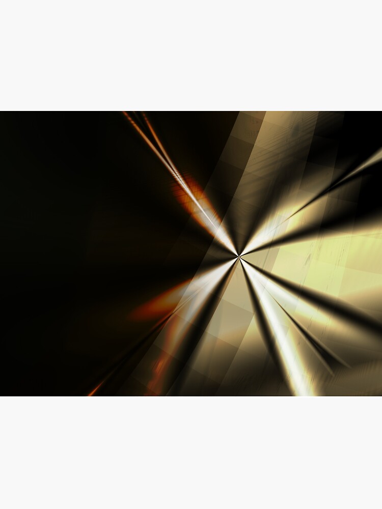 Brown and Gold Minimal Art by garretbohl