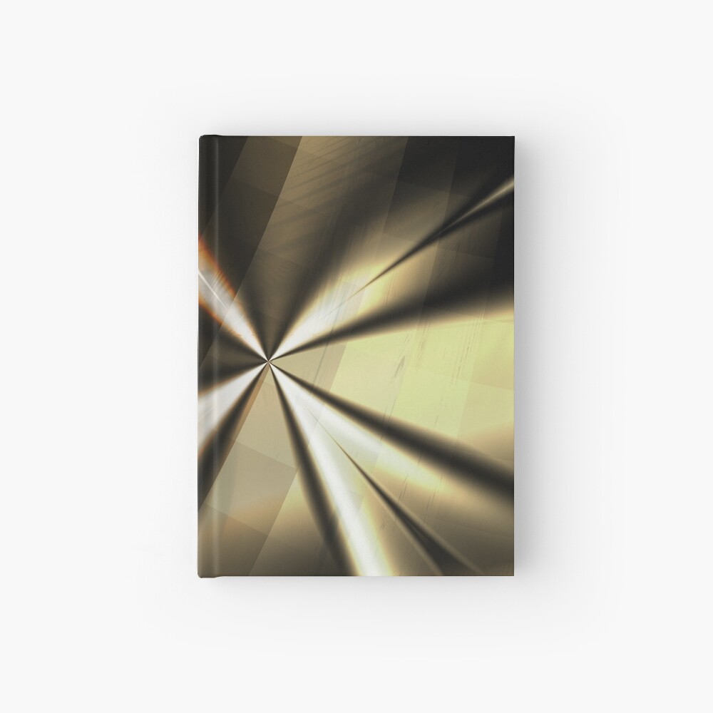 Brown and Gold Minimal Art Hardcover Journal
