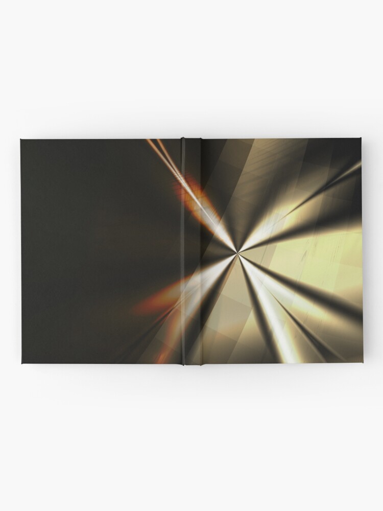 Alternate view of Brown and Gold Minimal Art Hardcover Journal