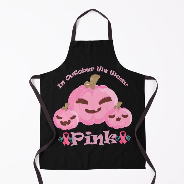 Item preview,  In October We Wear Pink Pumpkin Breast Cancer Halloween T-Shirt, Breast Cancer Halloween Design designed and sold by HananDesign13.