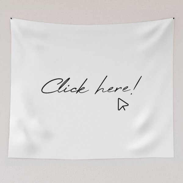 Item preview, Click here designed and sold by dimitar-pnankov.