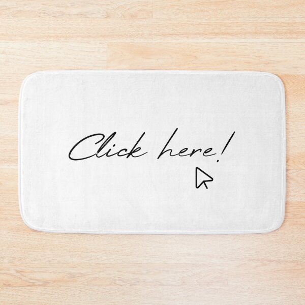 Item preview, Click here designed and sold by dimitar-pnankov.