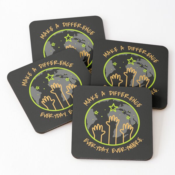 Item preview, Make a difference everyday design designed and sold by wingdingr.