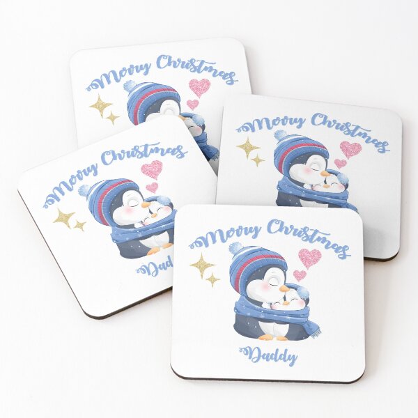Item preview, Cute penguin Merry Christmas- Merry Christmas Daddy designed and sold by env1nada.