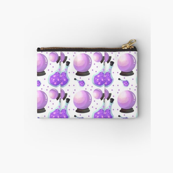 Item preview, Neon purple spell,  Cute Halloween watercolor pattern, white, boo, witch, eye, candy, bat, witch hat, pumpkin, latest Halloween bestselling, trending designed and sold by August-E.
