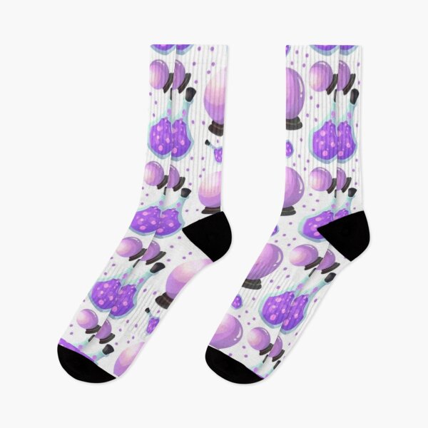 Item preview, Neon purple spell,  Cute Halloween watercolor pattern, white, boo, witch, eye, candy, bat, witch hat, pumpkin, latest Halloween bestselling, trending designed and sold by August-E.